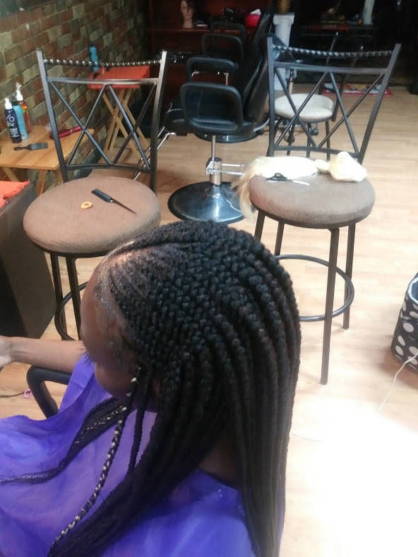 Professional african hair braiding alabama huntsville salon knotless