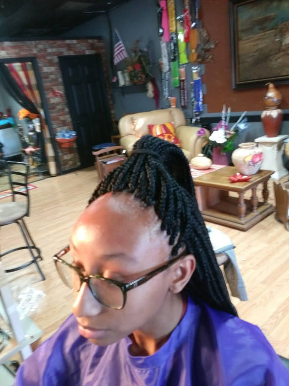 Professional african hair braiding alabama huntsville salon knotless