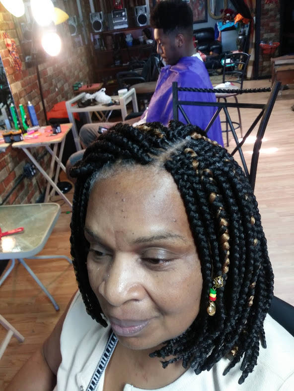 Professional african hair braiding alabama huntsville salon knotless