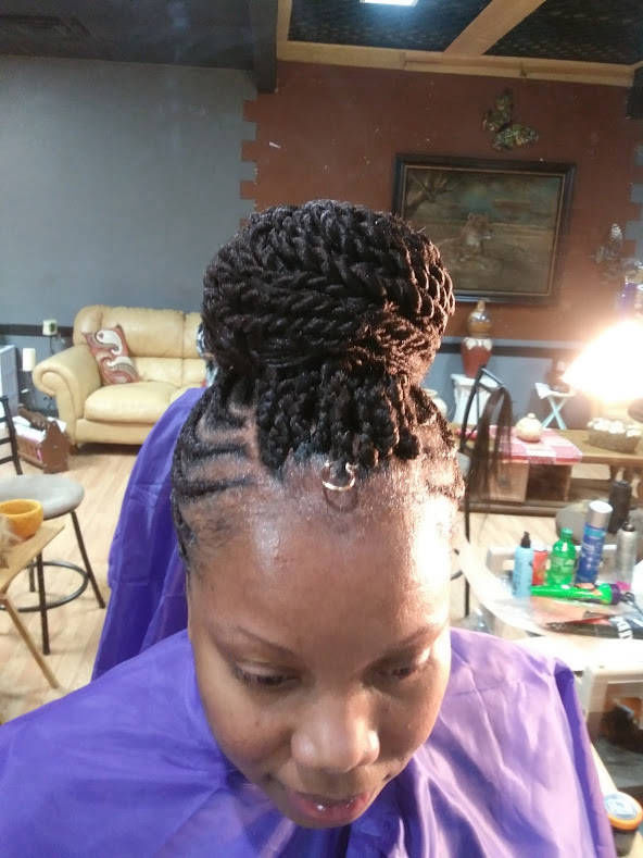 Professional african hair braiding alabama huntsville salon knotless