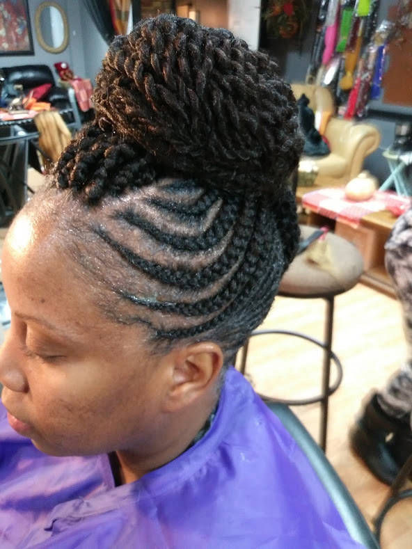 Professional african hair braiding alabama huntsville salon knotless